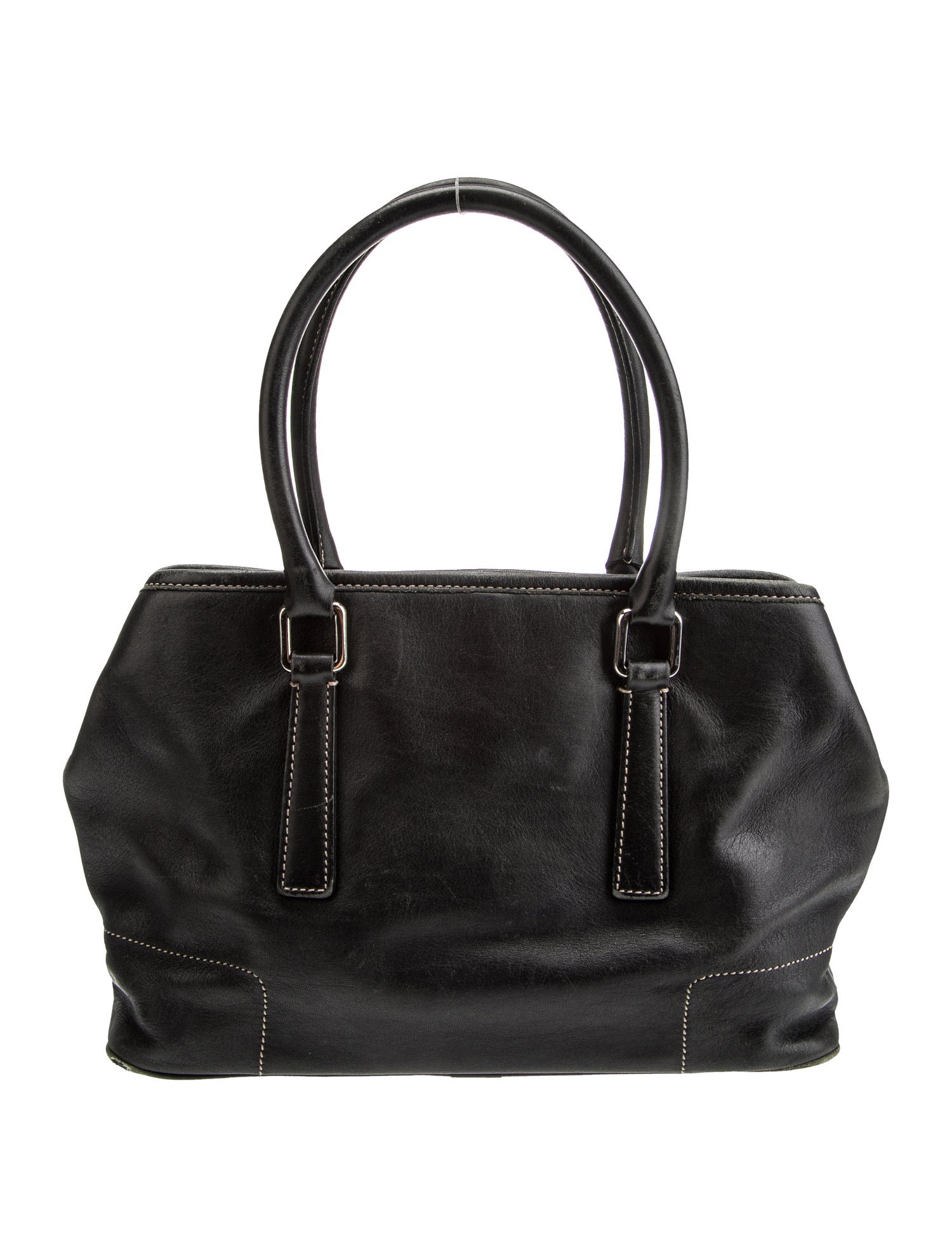 Coach Leather Top Handle Bag